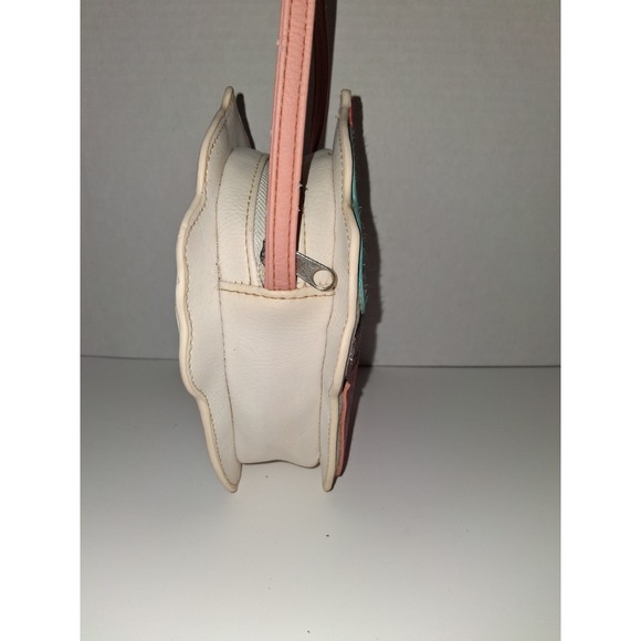 Girls or Woman's Crossbody Purse Cupcake Design 6" Glitter Heart‎ - Picture 3 of 7